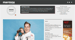 Desktop Screenshot of marmite-youngster.ch